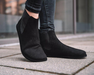 Cuida tus zapatos descalzos de ante (cuero afelpado) 