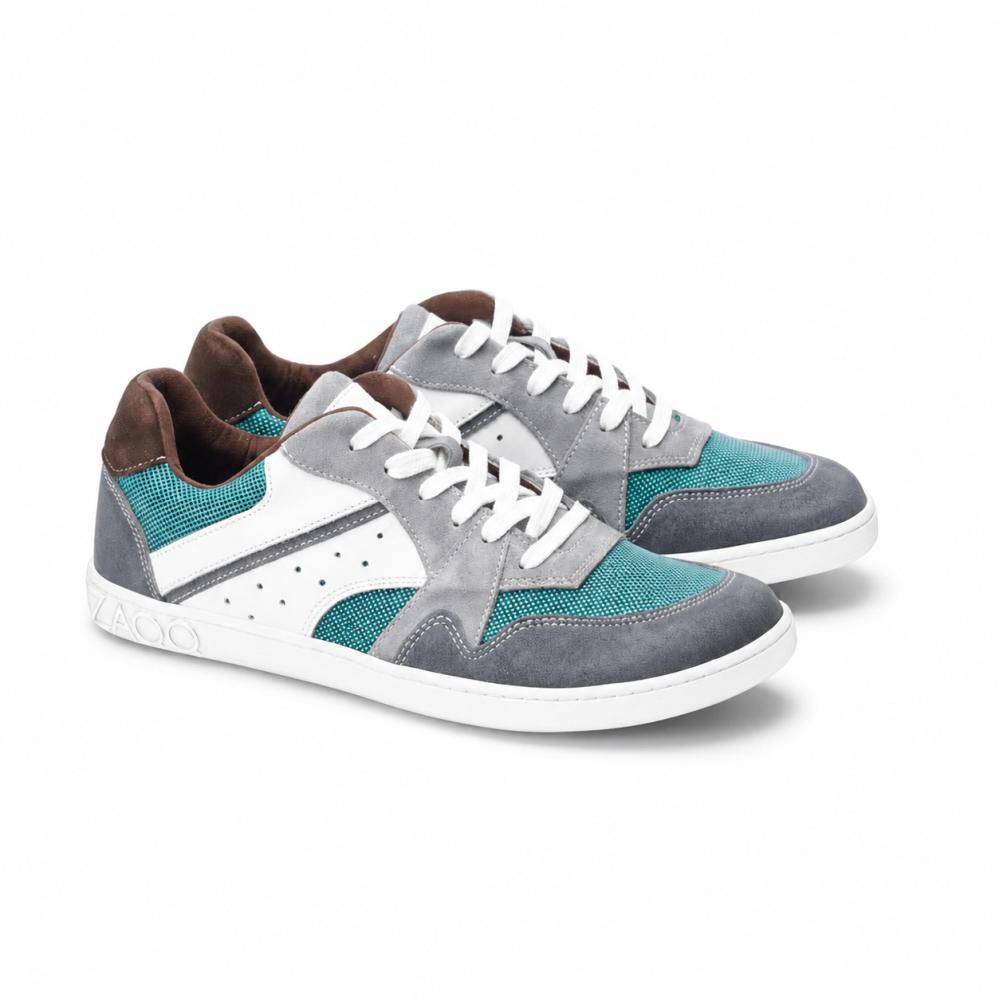 geniales calzado descalzo multicolor turquesa, blanco, gris, marrón