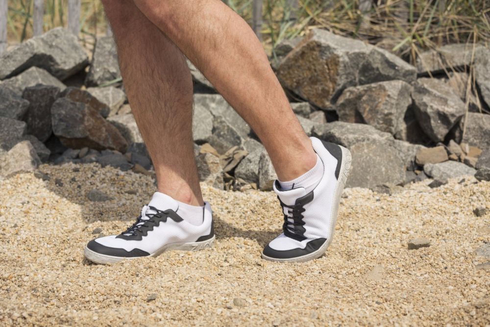 Dupleq negro blanco vegano