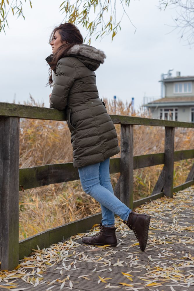 Expleq marrón impermeable