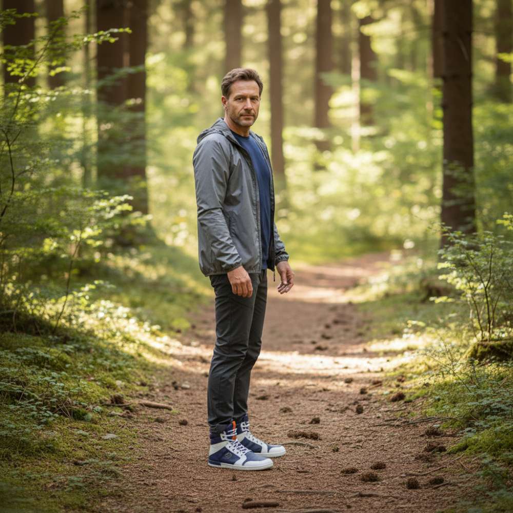 Q2 Blue Blanco impermeable