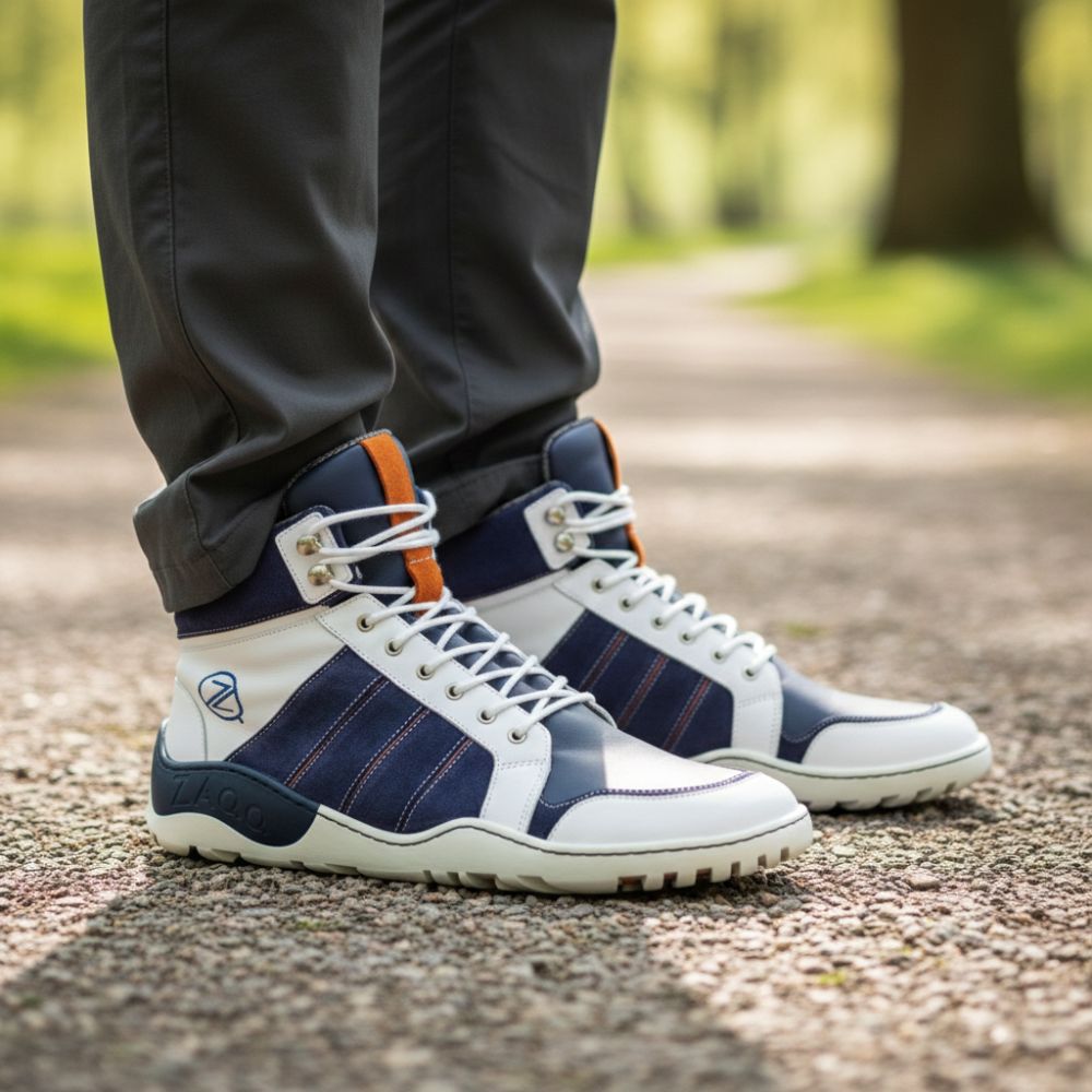 Q2 Blue Blanco impermeable