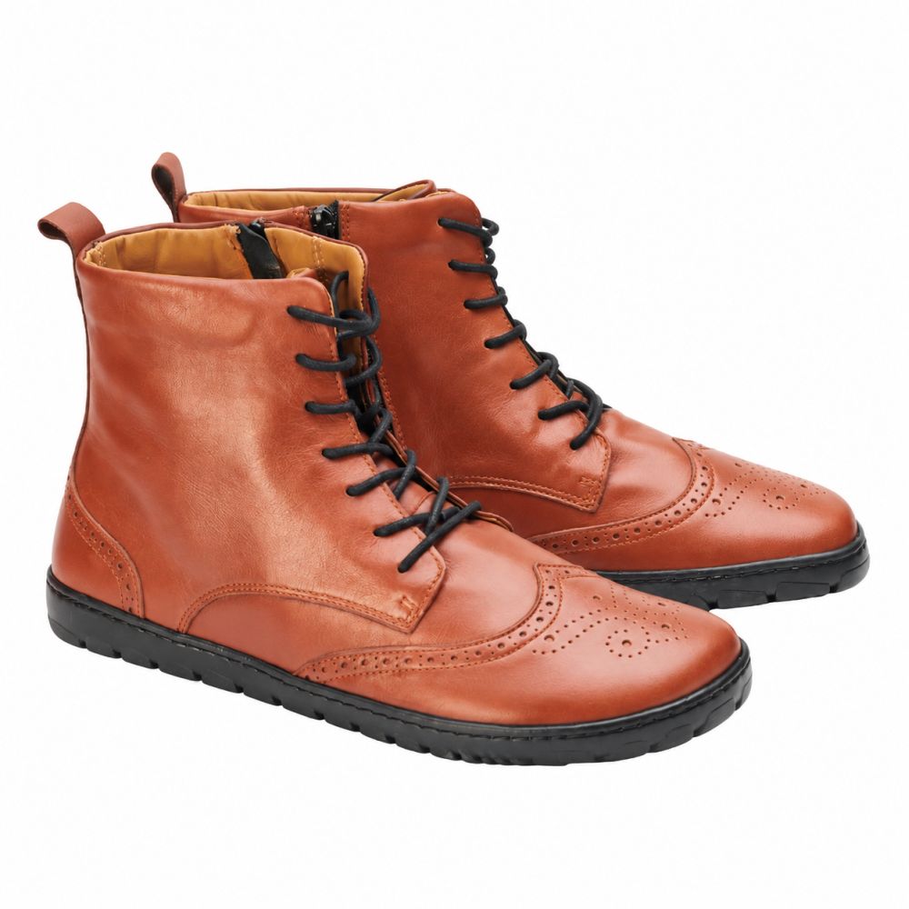 Quintic brogue coñac