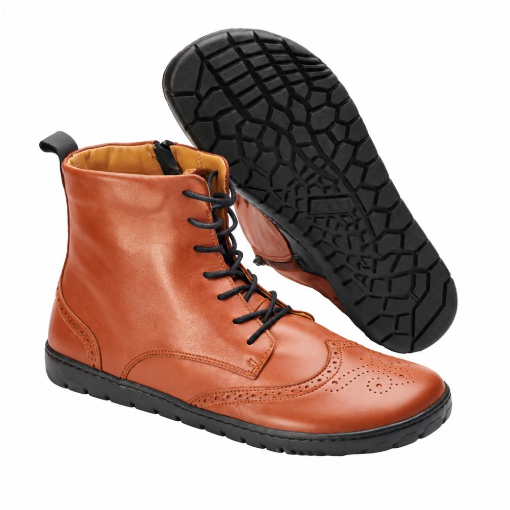 Quintic brogue coñac